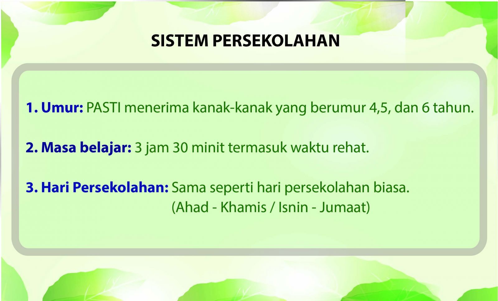 Khidmat PASTI 4